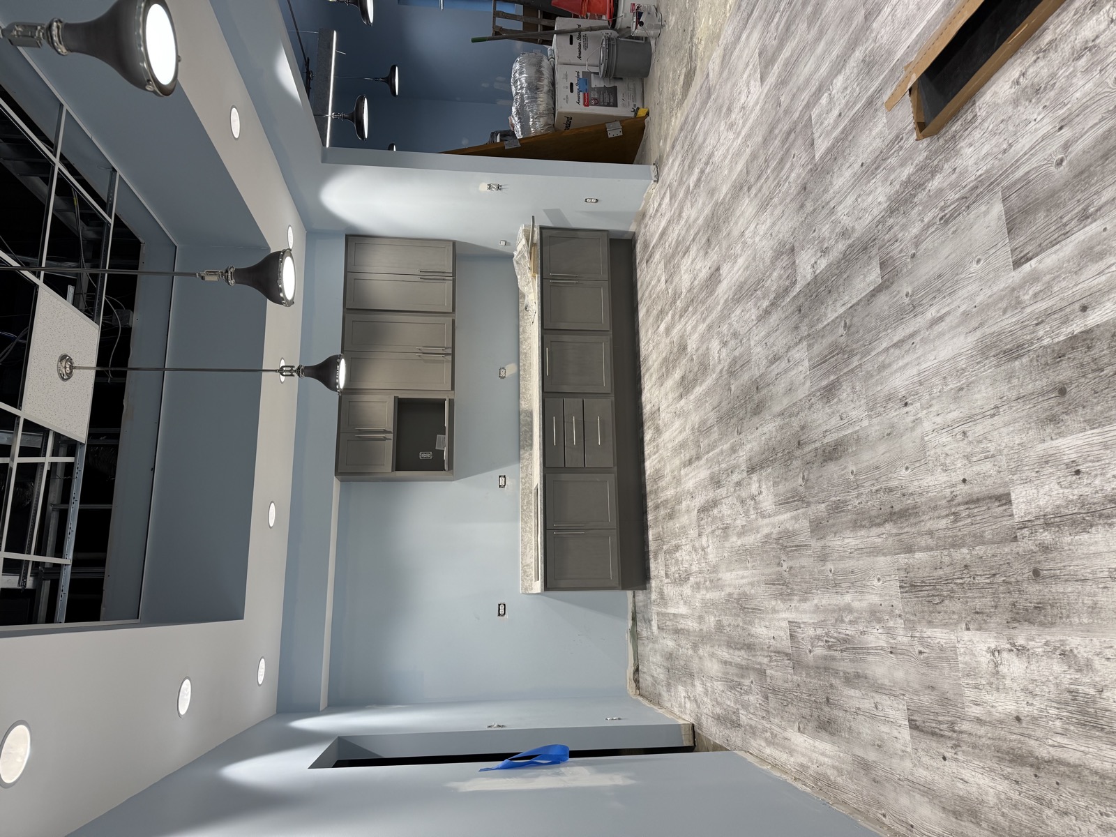 GTA stained concrete install — second view